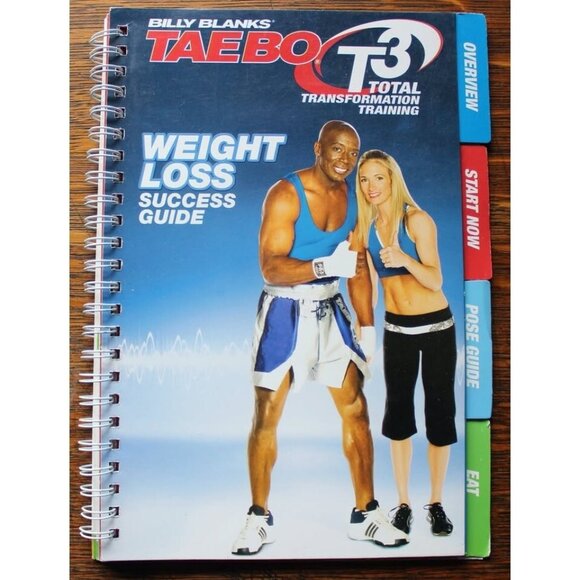 Billy BLANKS TEABO T3 Total Transformation Training Weight Loss Guide Book - Picture 1 of 2